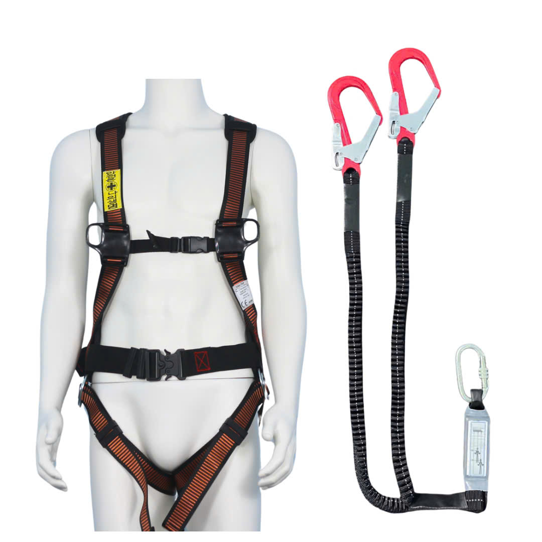 ABD2 - Dây đai toàn thân HQ khóa bấm có đệm hông túi 2 móc nhôm dây thun đàn hồi giảm xóc 