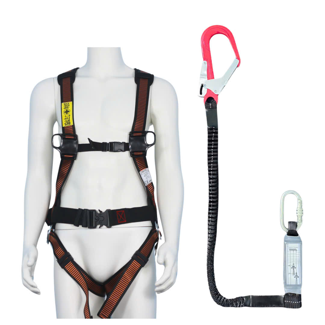 ABD1 - Dây đai toàn thân HQ khóa bấm có đệm hông túi 1 móc nhôm dây thun đàn hồi giảm xóc 